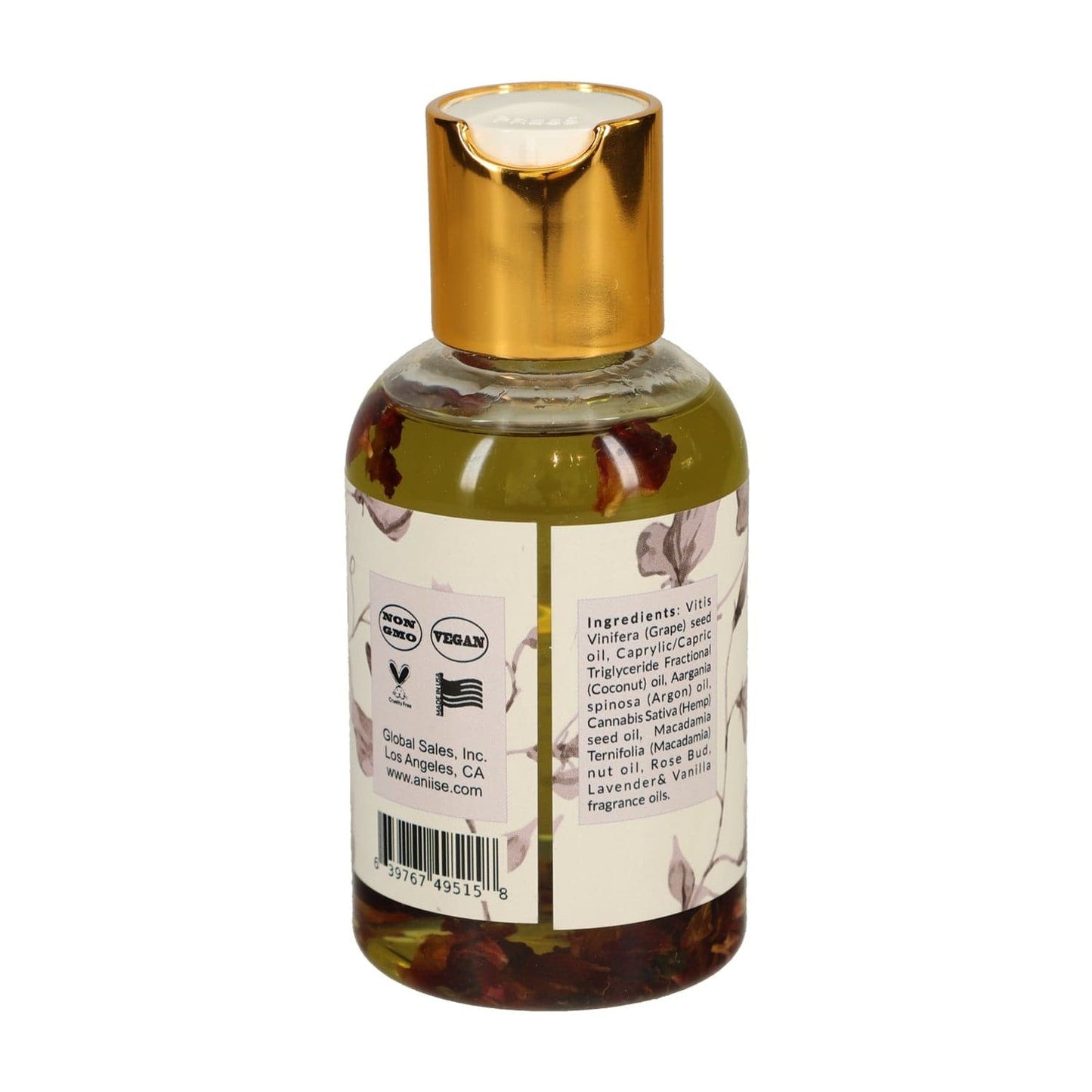 Natural Luxurious Rose Petal Body Oil