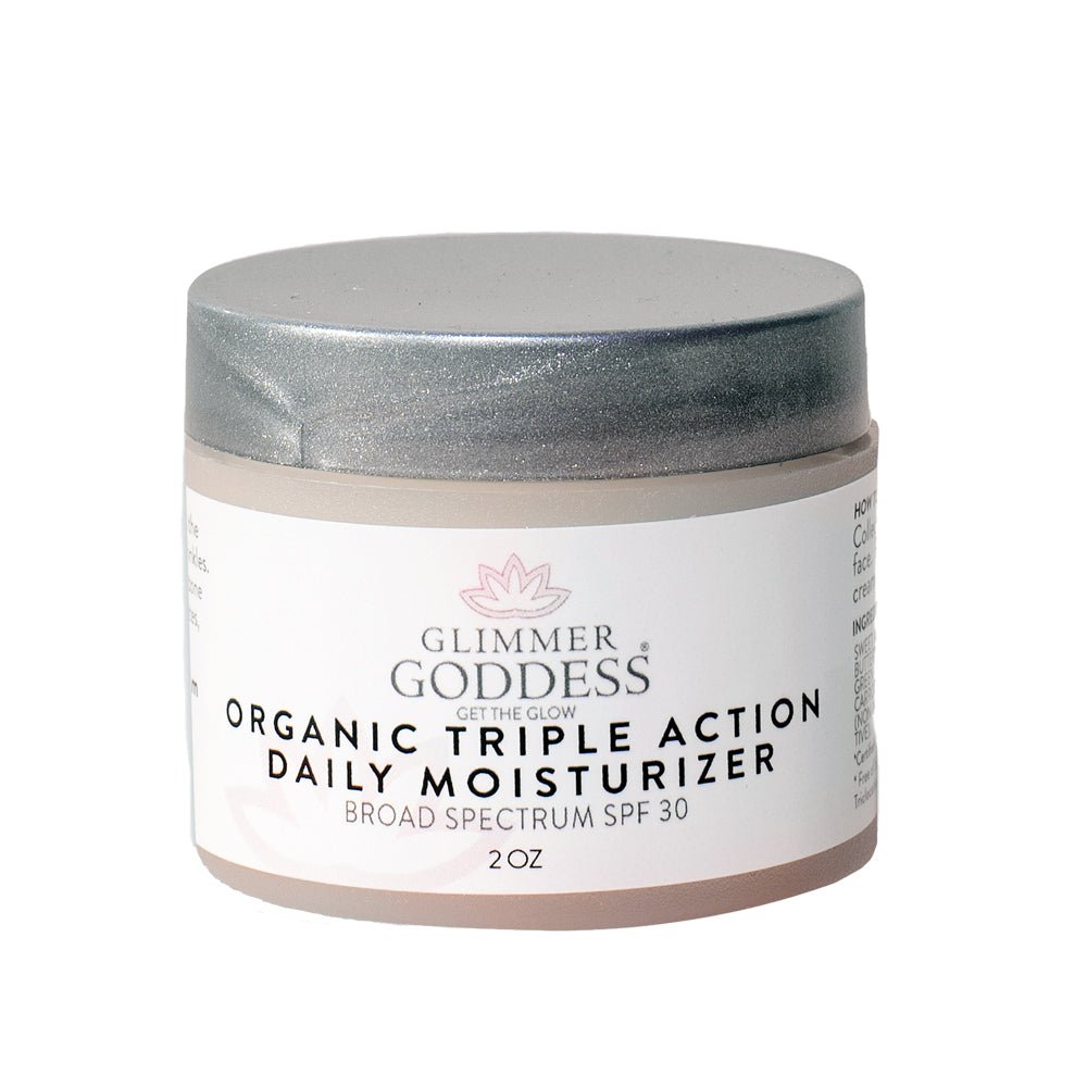 Organic Triple Action Daily Face Cream Moisturizer SPF 30