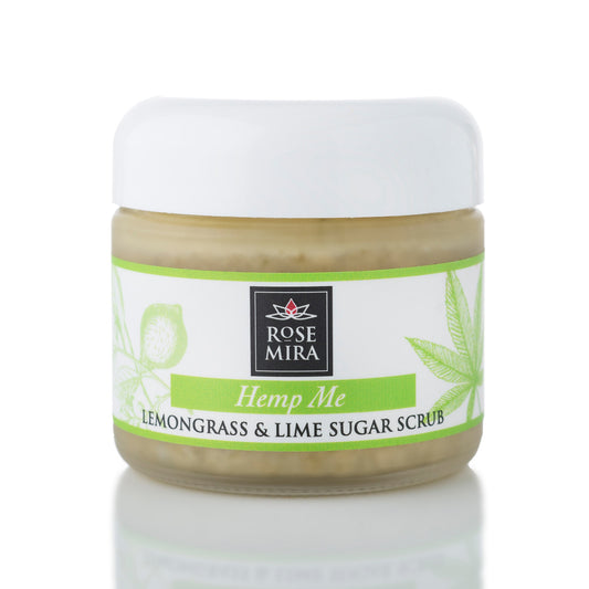 Hemp Me- Lemongrass & Lime Sugar Body Scrub